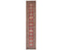 13 Feet Red Kazak Afghan Hand Knotted Wool Runner Rug